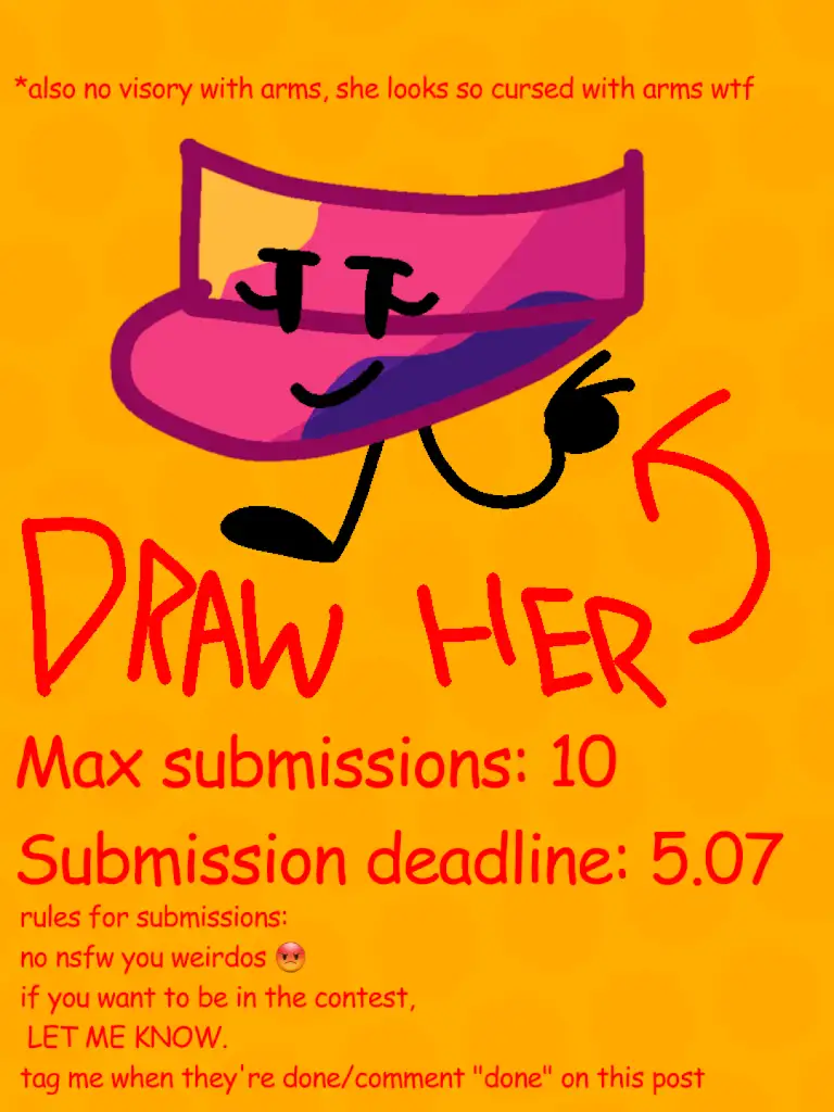 art contest info poster